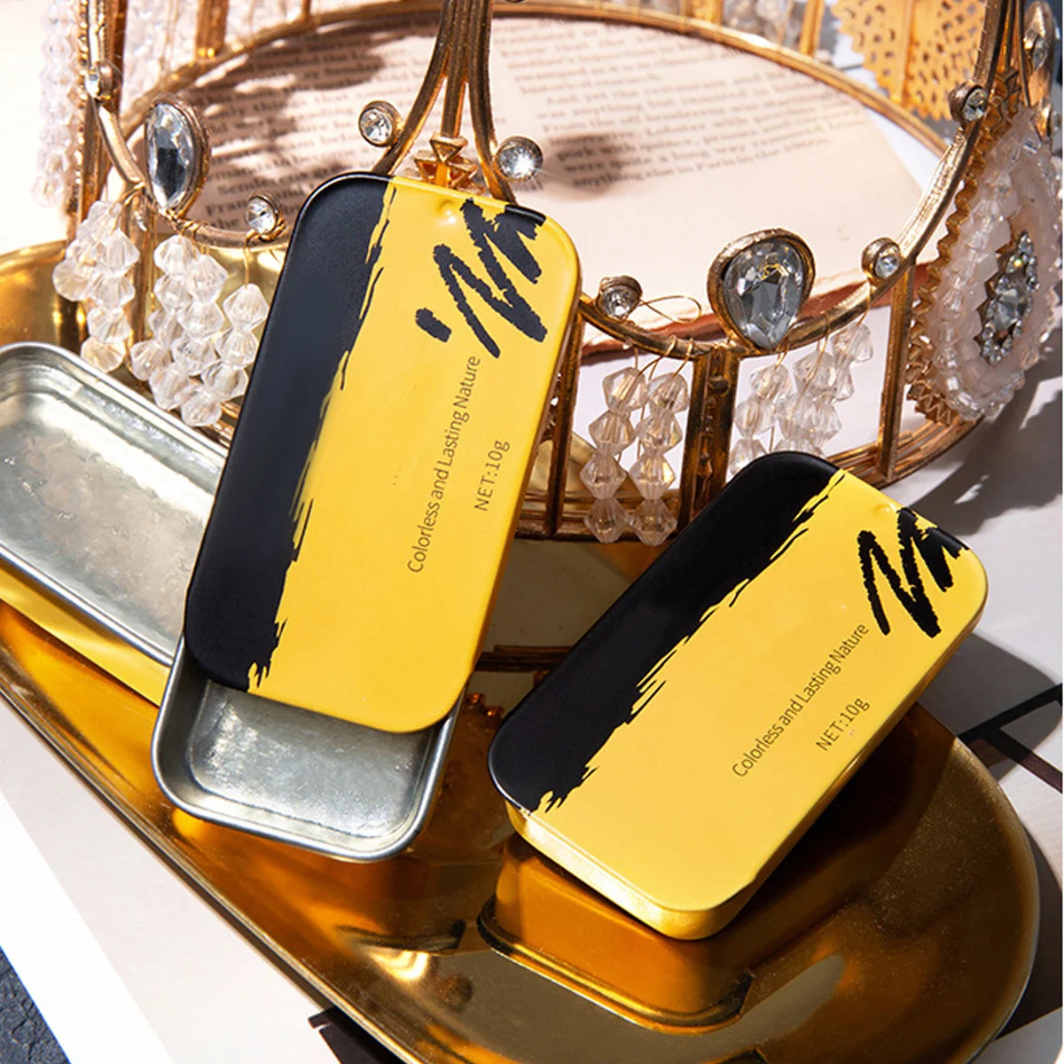 2 szt. Pomady do brwi w płynie, wodoodporny szampon do brwi dla wyraźnych, mocno wyrażonych brwi, długotrwałe utrwalenie, nieklejąca się formuła, łatwa aplikacja.