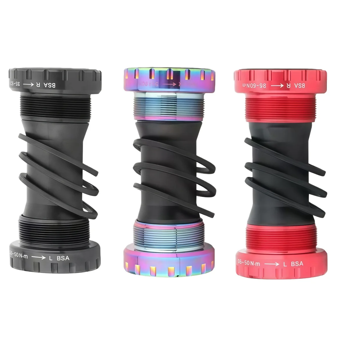 SUNTNUR BB68 دعامة سفلية ملولبة من الألومنيوم محمل مختوم 24 مم ID متوافق مع إطار 68-73 مم قطعة واحدة #1