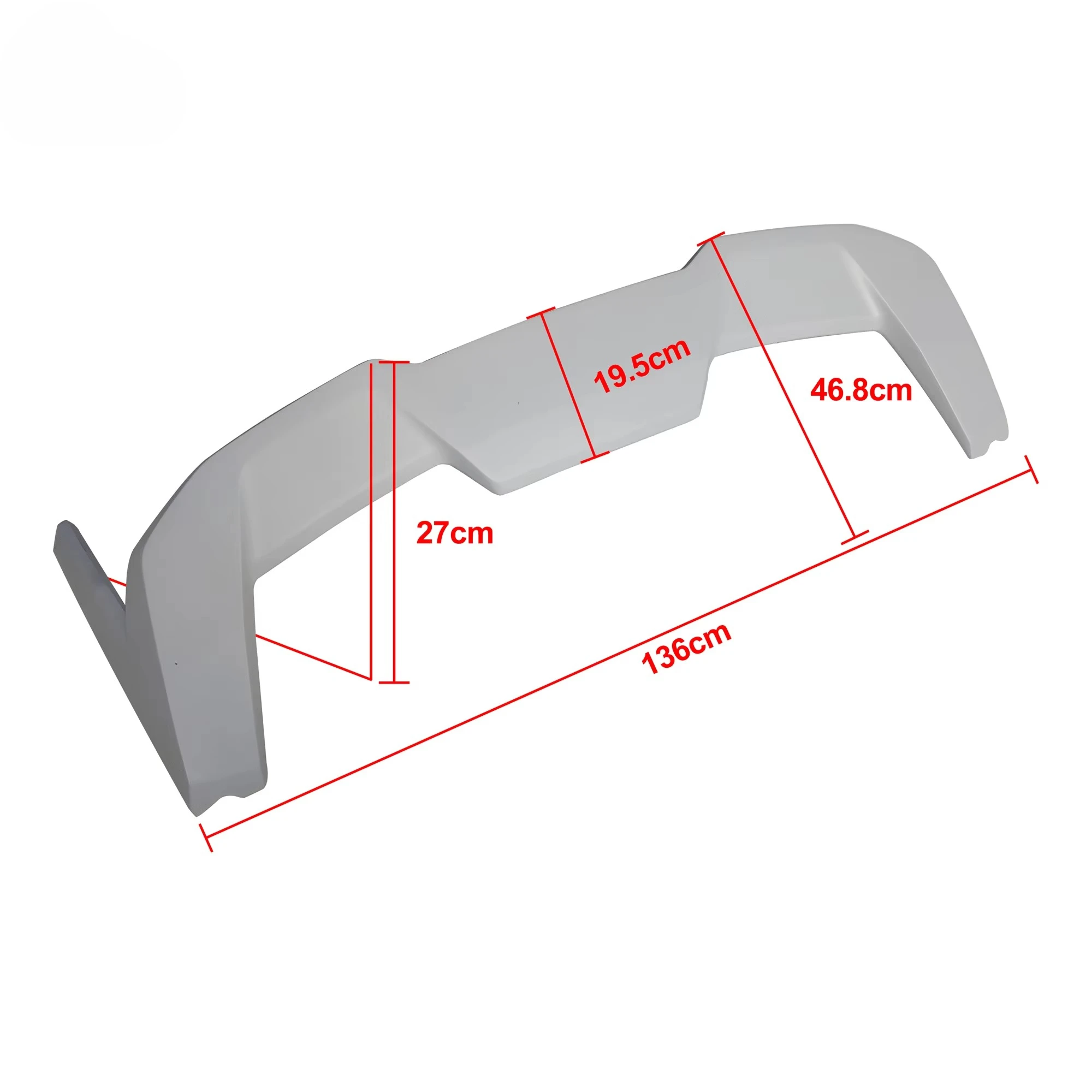 for Chaoshenghang Factory Wholesale Roof Wing Spoiler for Jeep Grand Cherokee WK2 SRT 2013 2014 2015 2016 2017 2018 2019 2020