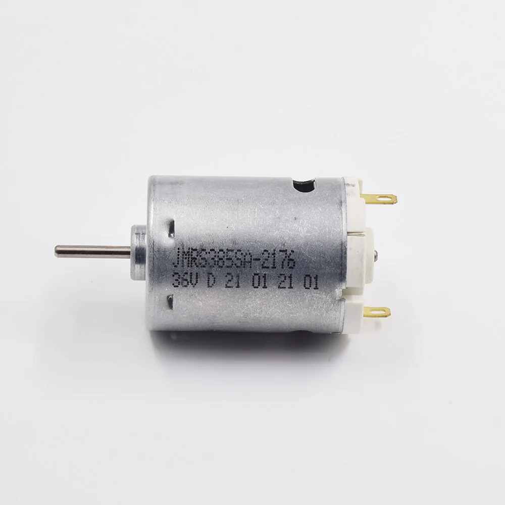 RS-385SA-2176 Motor DC 18V-36V 24V High Speed Micro Round 27.5mm 385 Electric Motor for Hot Gun Hair Dryer Vacuum Cleaner