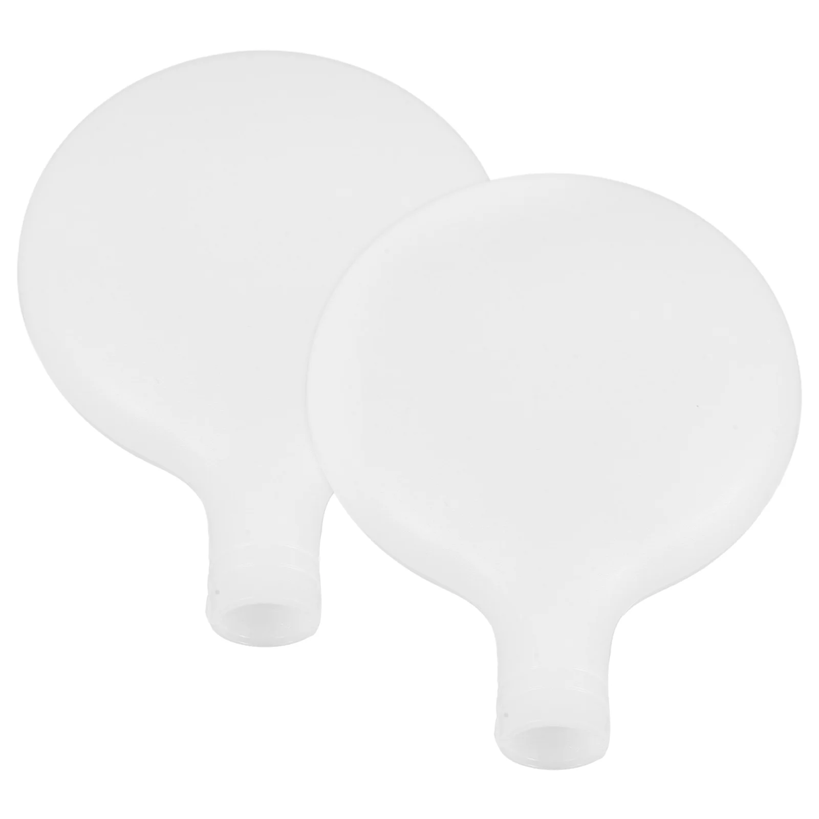 

2 Pcs Lampshade Acrylic Shades for Floor Light Ball Small Milk White Decorative Lamp Shades for Home Wedding Party Stage