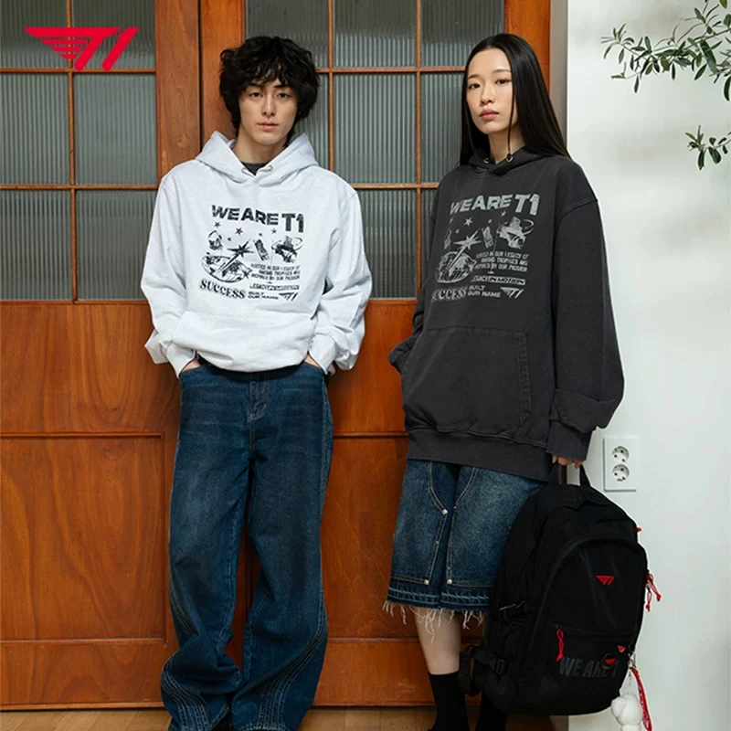T1 Esports 2026 League of Legends World Finals Hoodie, Faker Same Style Sweatshirt, Casual Top for LOL Esports Game Supporters