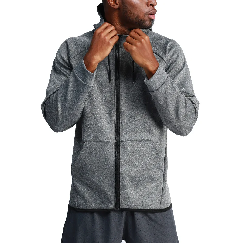 Lightweight Breathable Running Jackets Quick Dry Long Sleeve for Men And Women Outdoor Sports Coat Windproof Zipper Hoodie