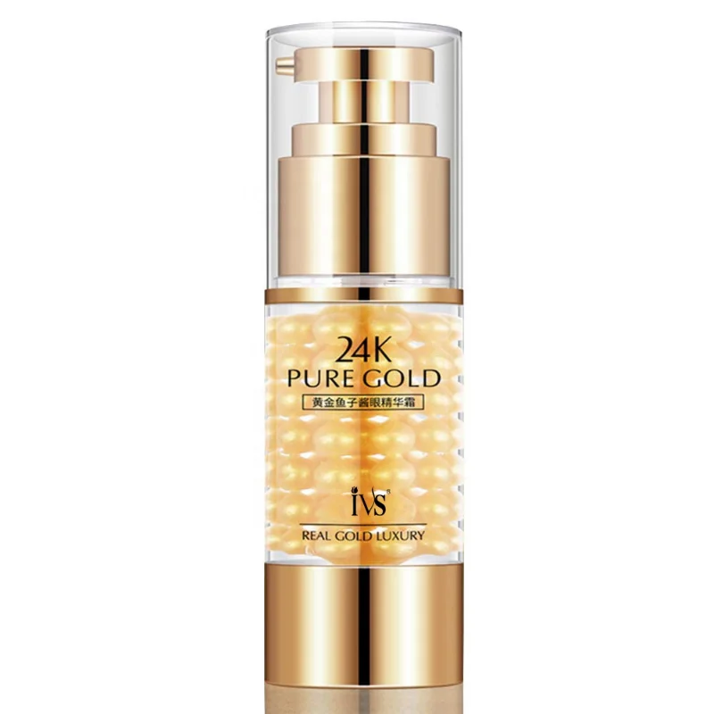 24K Pure Gold Caviar Eye Cream, Hidratante, Anti Rugas, Levantamento Firming, Anti Envelhecimento, Remover Círculos Escuros, Olho Cuidados Com A Pele