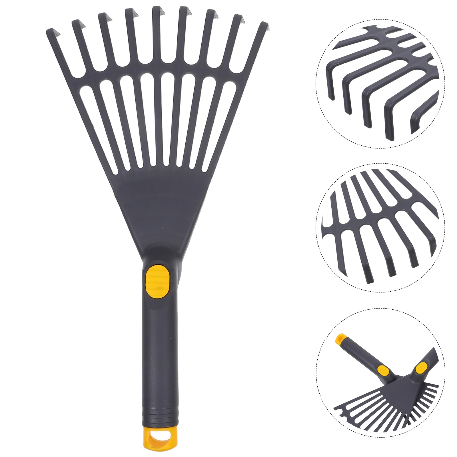2 Pcs Garden Leaf Pick up Claws Sweeper Plastic Lightweight Landscape