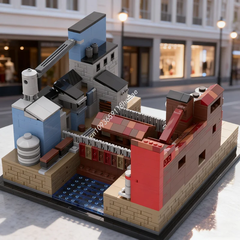 

1070pcs MOC Team Fortress 2 Model Building Blocks Architecture Assemble DIY Creative Education Christmas Gift Brick Toy Kids