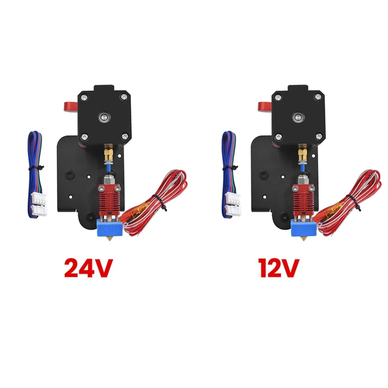 

Extruder Kit Direct Drive Feeder For Creality 3D Ender-3, Ender-5, CR10S Printers Integrated Print Head With Motor 24V