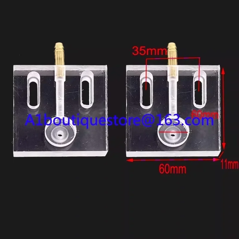 Wire cutting accessories, middle silk eye mask, ruby diamond water nozzle, water plate 0.192 0.195