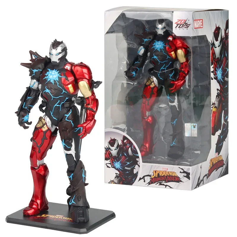 ZD Original Venom Parasitic Spider Man Iron Man Thanos Captain America Black Panther 1/10 Marvel legends Action Figure Anime Toy