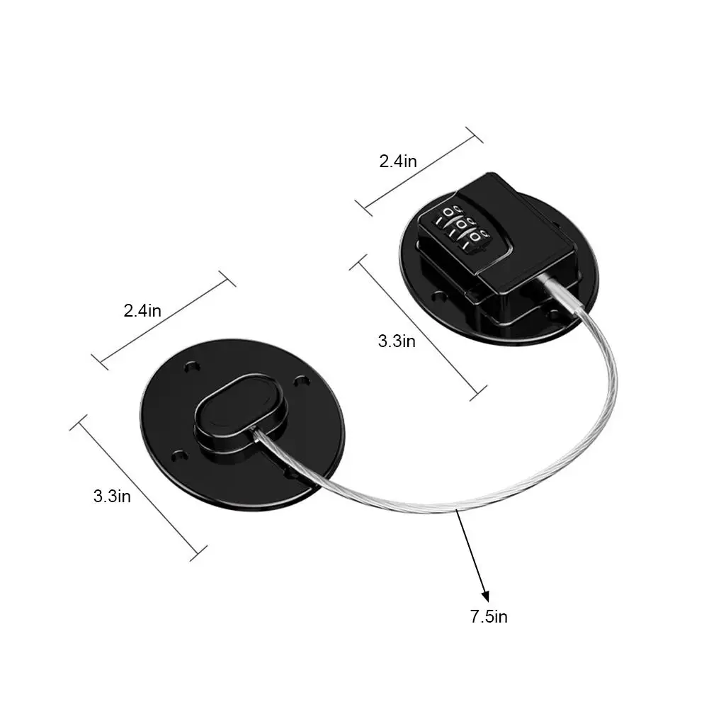 Baby Protect Cabinet Protection Against Children Security Locks with Password Fridge Lock Cabinet Drawer Lock Window Limiter