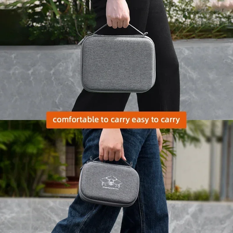 Storage Bag for DJI Mini 4 Pro Remote Controller Drone Body Portable Carrying Case Handbag Smart Controller Accessories