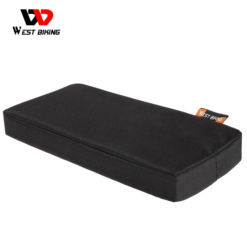 WEST BIKING – coussin de siège arrière souple pour vélo, pour enfants, détachable, lavable, tapis de siège arrière confortable, pièces de vtt