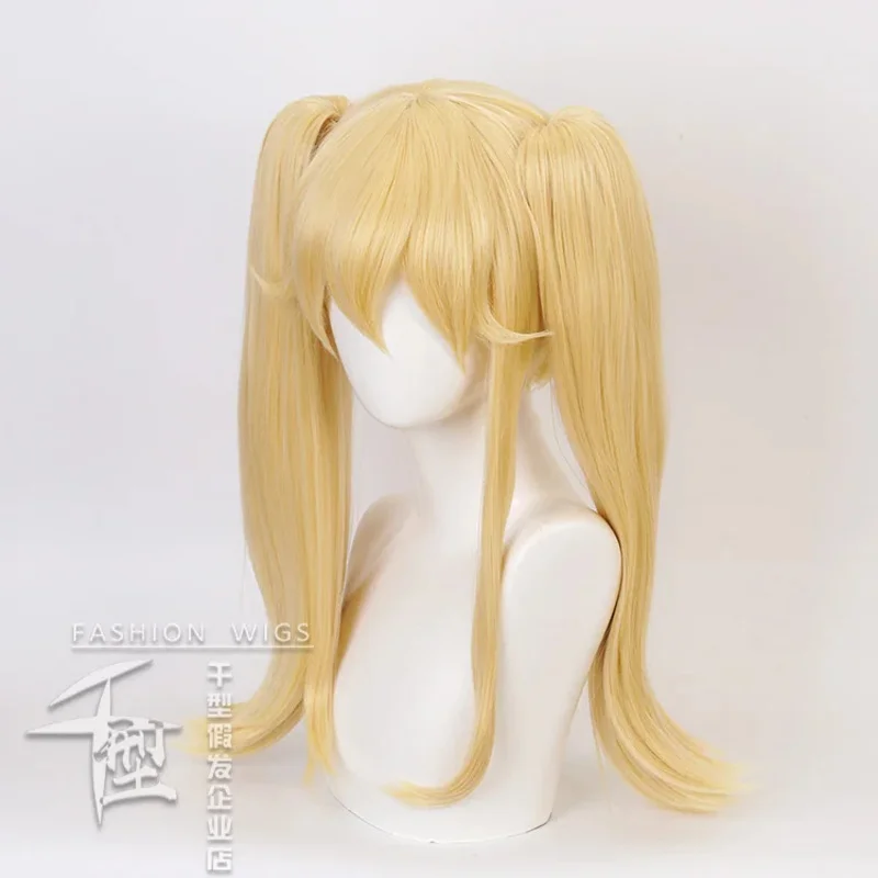 NewAnime Kakegurui تأثيري الشعر مقاومة للحرارة الشعر الاصطناعية ماري ساوتومي ماري شعر مستعار تأثيري 2 شقراء ذيل حصان 2025 #2