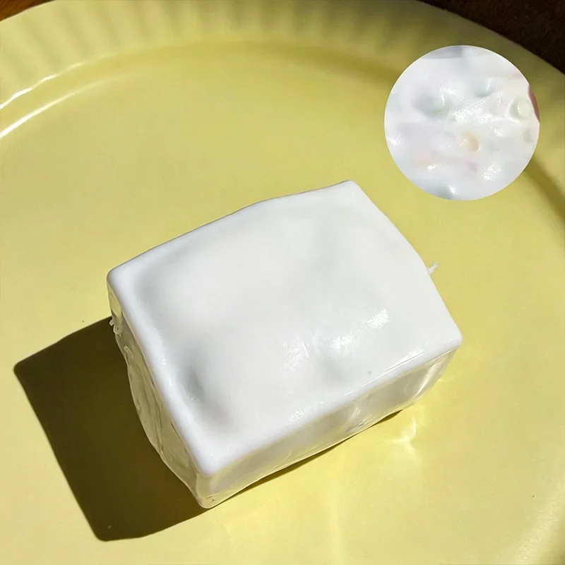 Knuspriges Tofu-Quetschspielzeug, Crunchy Squishies, Quetsch-Stressball, ASMR Anti-Stress-Entspannungsspielzeug, Handgeschenk für Erwachsene – Detail 6