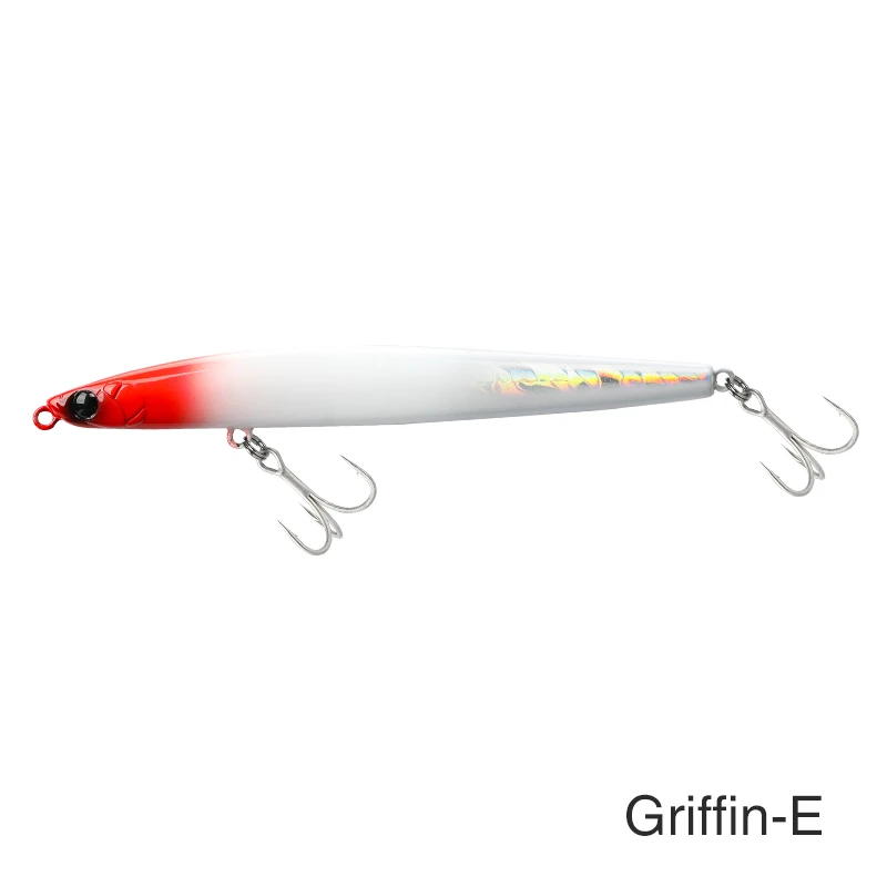TSURINOYA GRIFFIN 115S Zinkend Pencil 115mm 20g Vislokaas DW130 Gewicht Max 80m Lange Werpafstand Snoek Baars Hard Bait Model