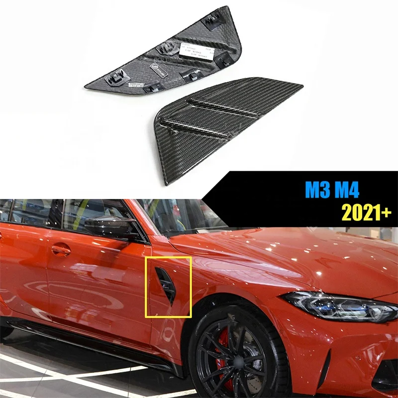 

M3 G80 M4 G82 G83 Body Kits Dry Carbon Fiber Fender Duct Vents Car Accessories Body Parts Auto Parts