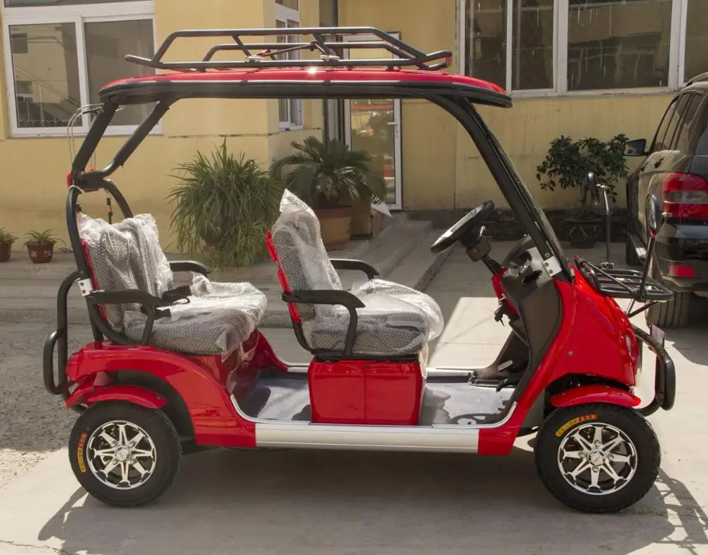 4 عجلات الكبار مركبة كهربية عربة جولف الكبار توك توك سيارة التنقل سكوتر تندم ريكشو سوري لمشاهدة معالم المدينة دراجة للبيع