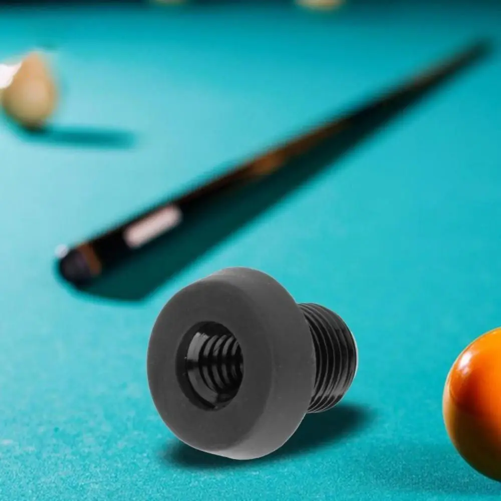 1Pcs Billiard Extension Accessory Billiard Cue Bumper Bottom Cover Pool Cue Back Plug Screw Rubber for MEZZ/Universal/HOW/PERI