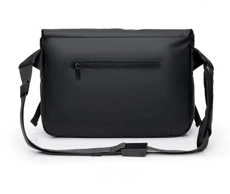 New Simple Men's Crossbody Bag, Multi-functional Casual Single-shoulder Bag, Water-resistant and Large-capacity Cycling Bag