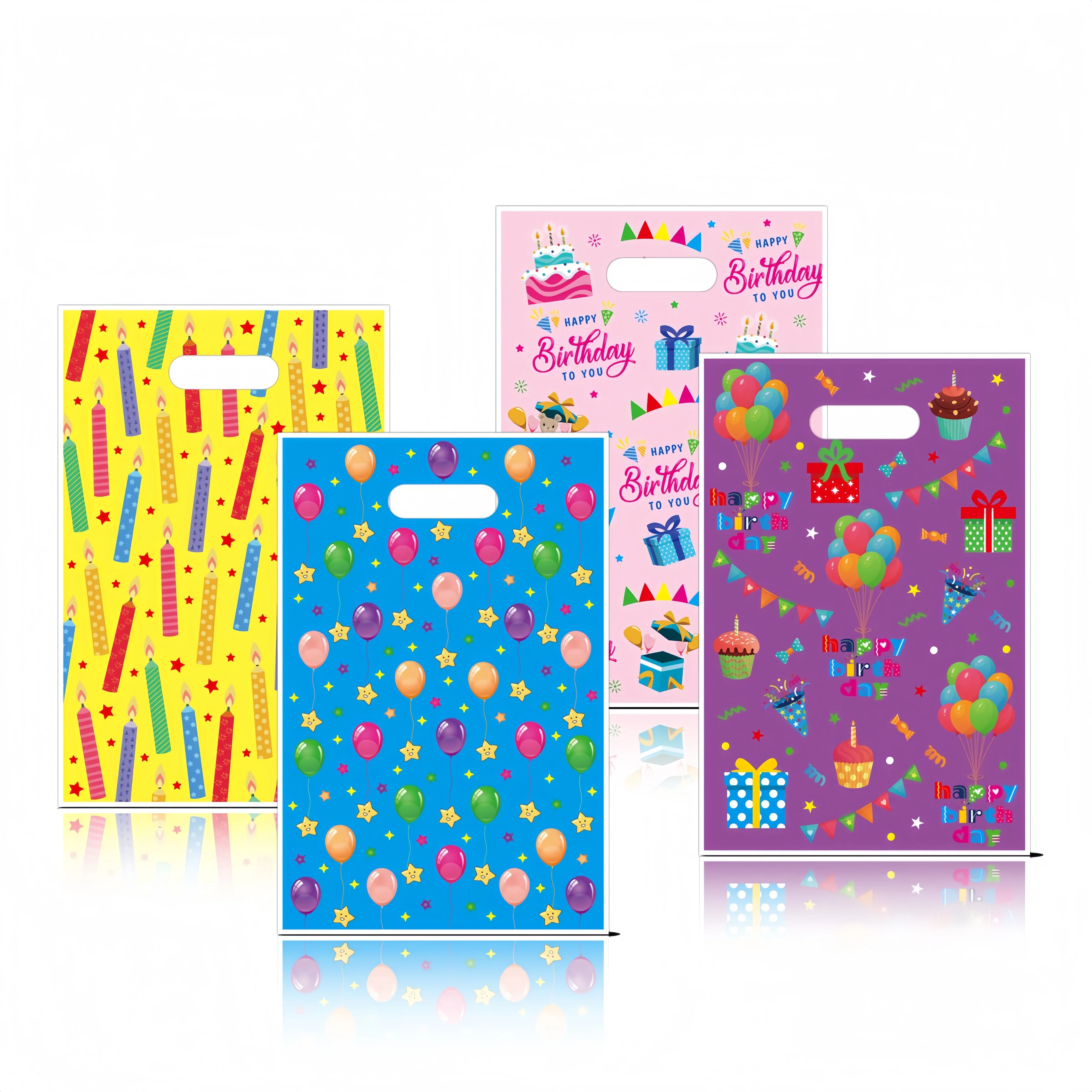 30/50/100 Stück Gänseblümchen-Geschenktüten – wiederverwendbar – ideal für Muttertag, Partys, Feste und den Einzelhandel, kleine Geschenktüten. – Detail 3