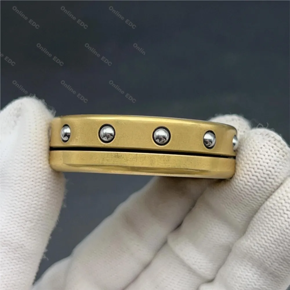 Used EDC Toys LAUTIE EDC BIG Dealer Coin 2099 Series Poker Fidget Spinner Fingertip Gyro Antistress Fidget Toys