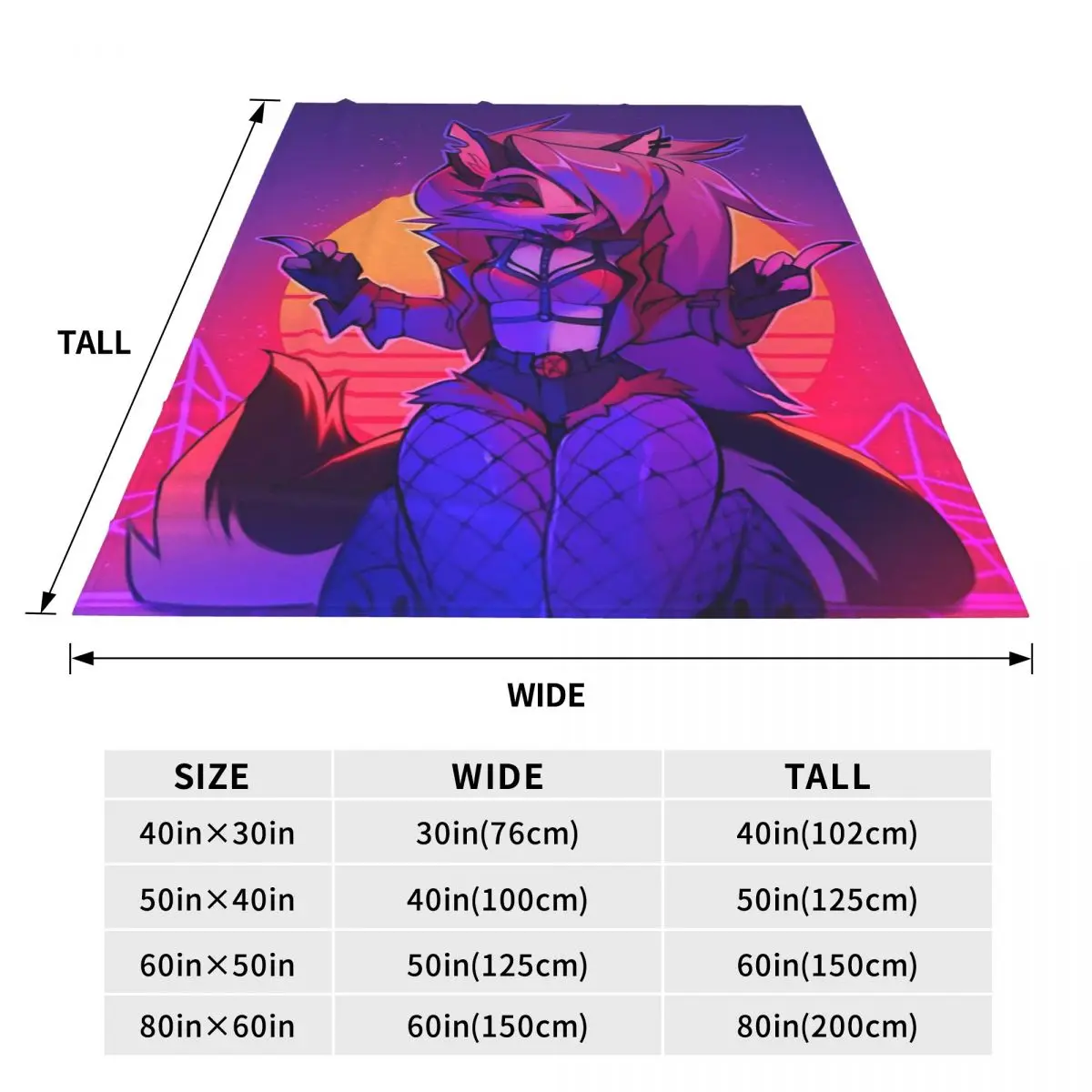 Loona Collage Helluva Boss Anime Blanket Fleece Sofa Throw Blanket Warm for Home Bedroom Outdoor Throws Bedspread Quilt