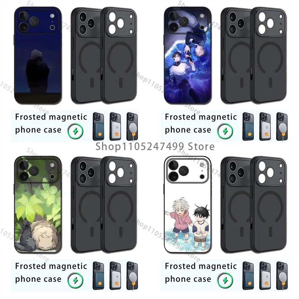 

L-Low Tide in T-Twilight Phone For iPhone 17,12,11,16,15,13,14,Pro,Max,Plus,Mini, For Magsafe,Magnetic Wireless Charging Case