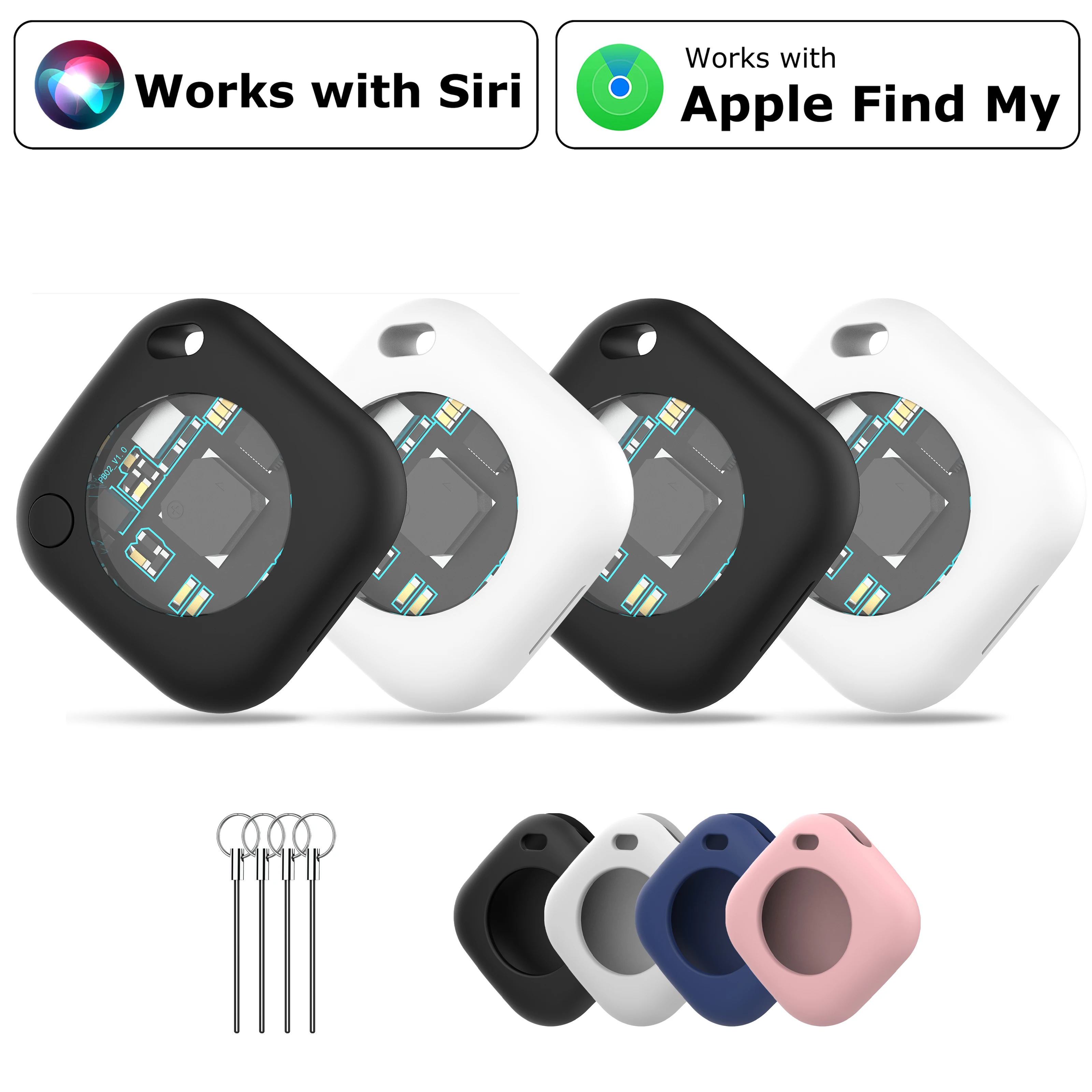 

Smart Finder Security SmartTrack Link Смарт-тег с Apple Find My Key Bluetooth GPS-трекер для наушников, багажа, MFi Finder IOS