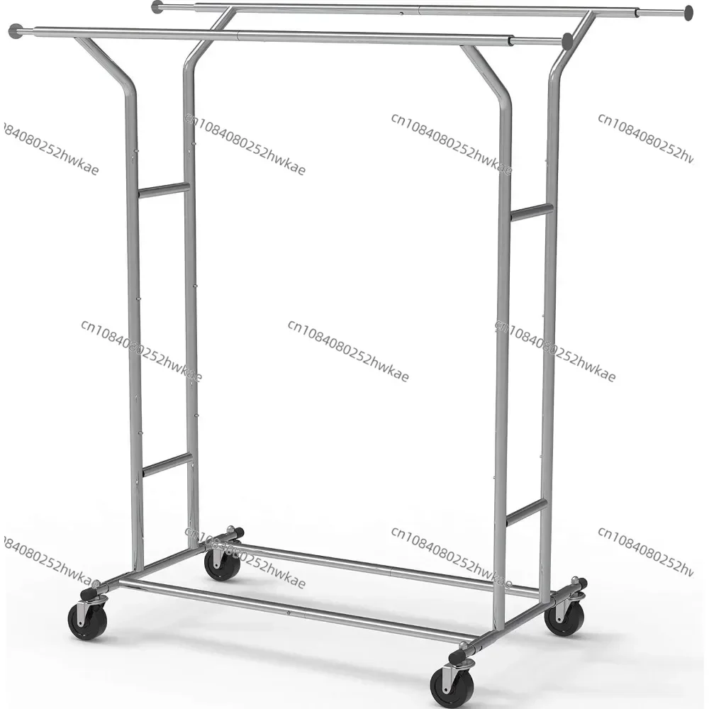 

Сушилка для одежды Вешалка от пола до потолка Стеллаж для витрины магазина одежды Передвижная сушилка для одежды Коммерческая женская стойка