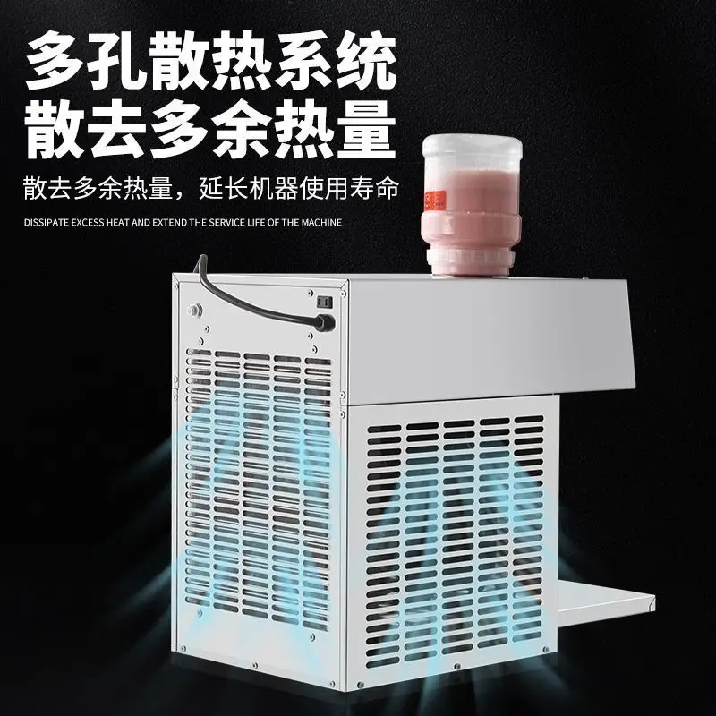 商業用屋台火鍋店夏用雪花製氷機自動