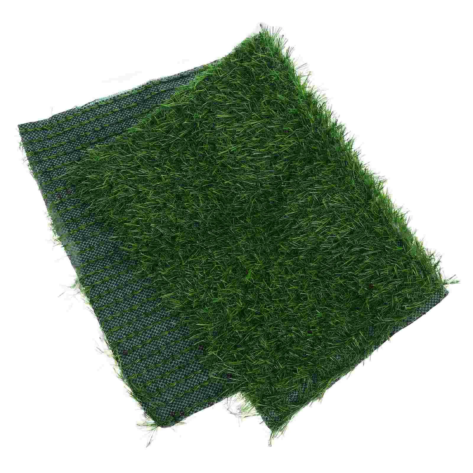 

Dog Pee Pad Puppy with Fake Grass Pet Training Urine Artificial Indoor/Outdoor Solution Abs