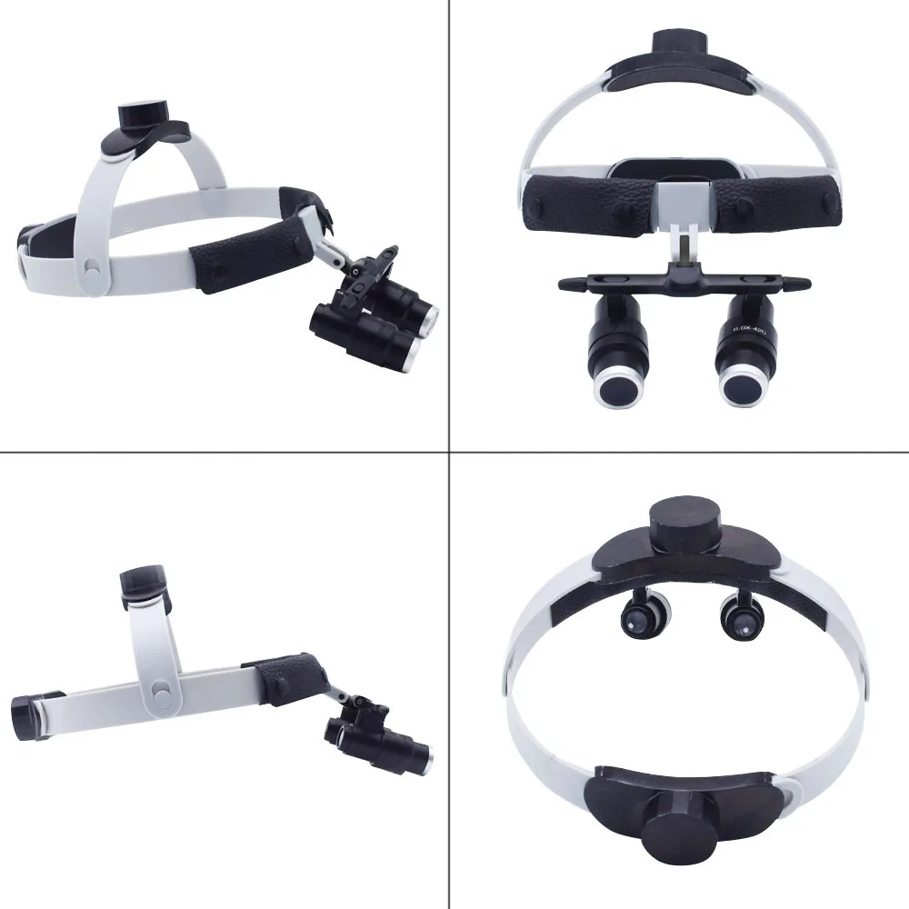 

2025 Surgical Glass Loupe with 4.0/5.0/6.0X One-Way Screw Thread Magnifiers for Working