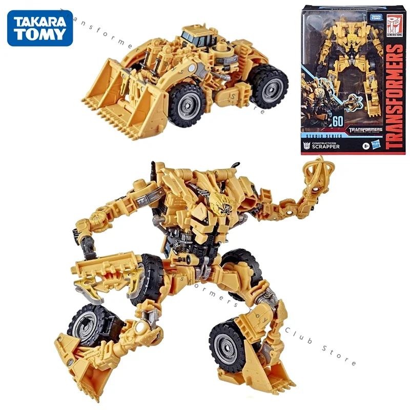 In Stock Takara Tomy Transformers Hercules Voyager Class V Class SS60 SCRAPPER  Action Figures Collecting Hobbies Toy Gift