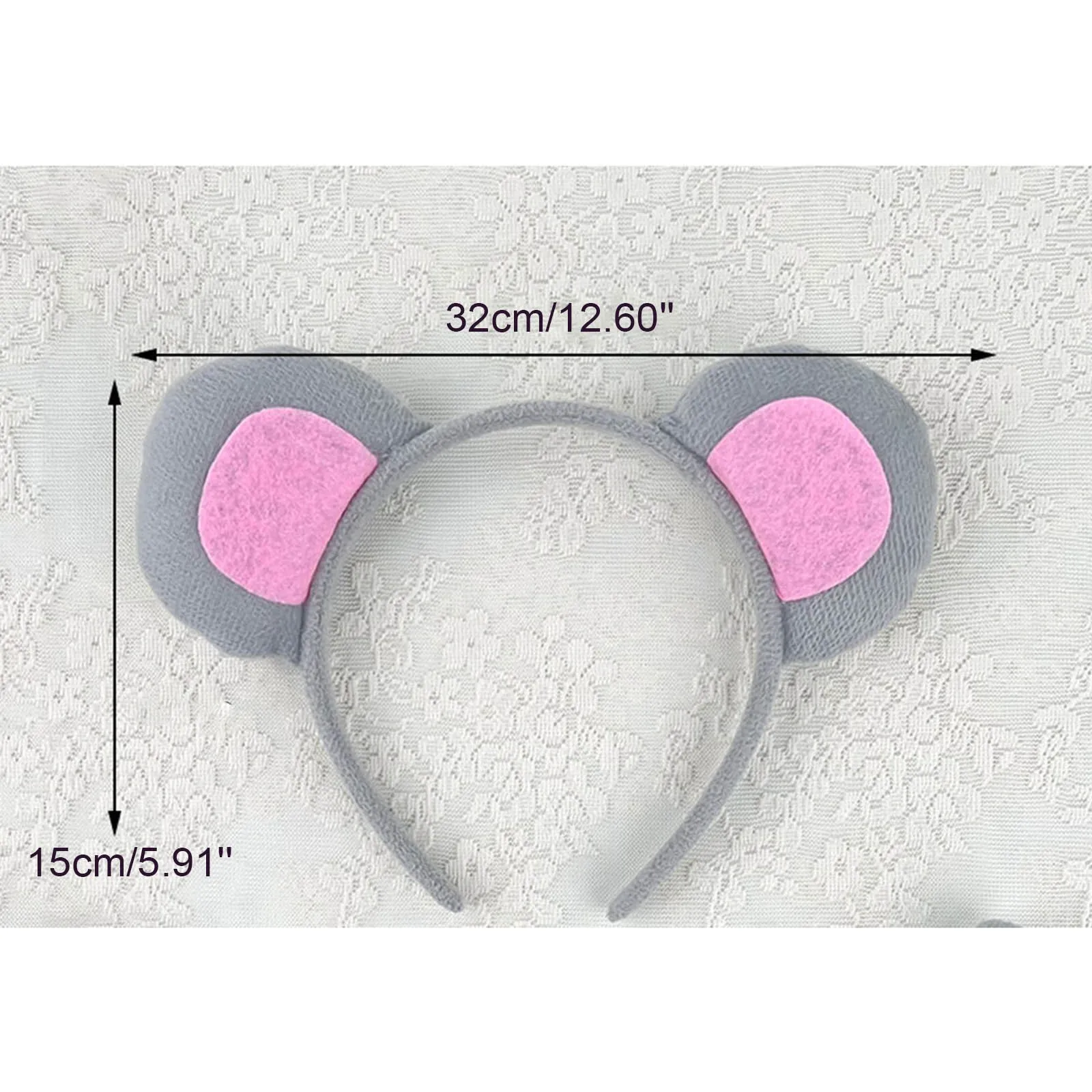 الطباشير الشعر آذان الحيوان عقال آذان عقال هيرباند زي هالوين تنكري اكسسوارات الاطفال العصابات الشعر سيكاتيشن شيستال ঋণ١كيز