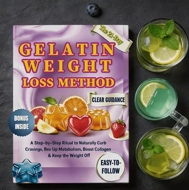 Gelatin Weight Loss Guide: 21-Day Plan to Curb Cravings & Boost Metabolism