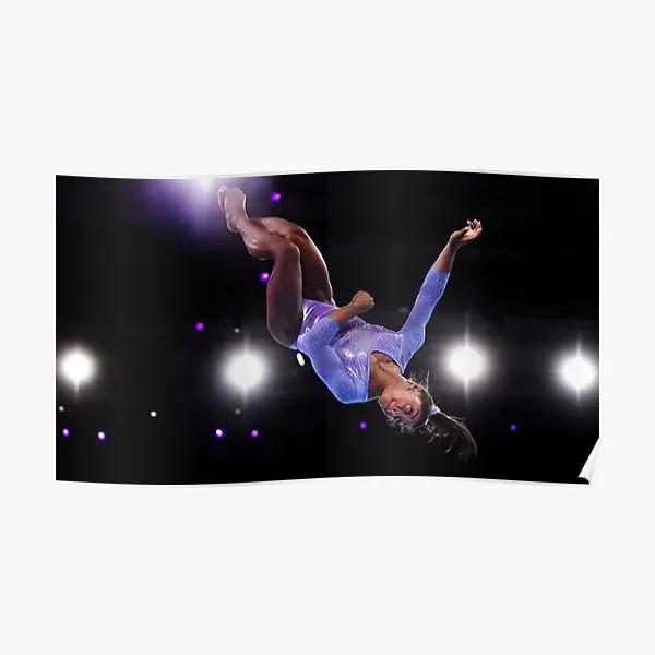 Simone Biles 220921 9  Poster Vintage Art Print Funny Painting Decor Home Decoration Picture Modern Mural Wall Room No Frame