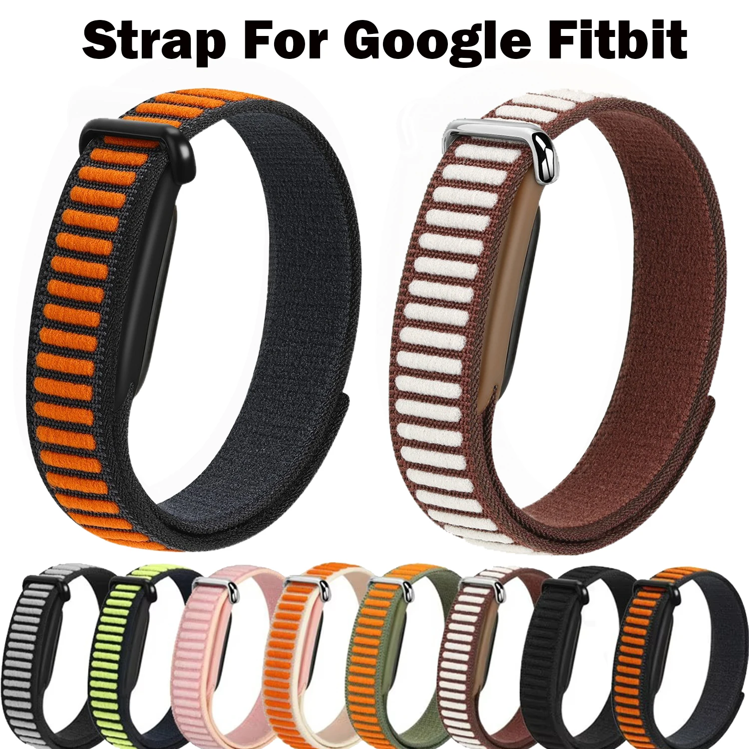 Nylon Loop Strap for Google Fitbit Air Comfortable Bracelet Wristband for Google Fitbit Air Accessories  Band for Fitbit Air