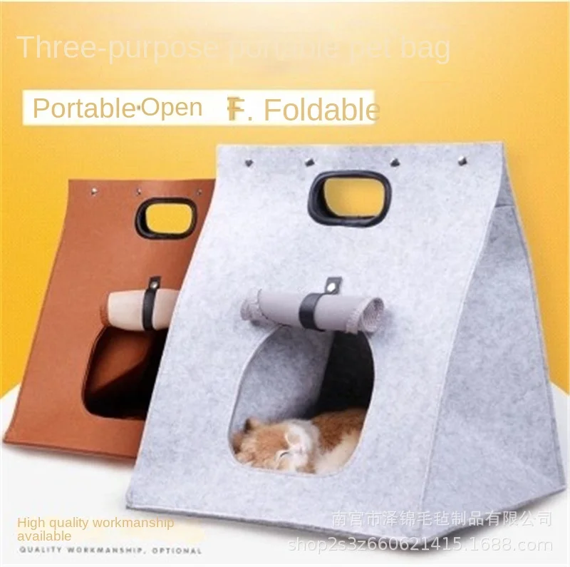 Pet Bed Cave Pet Bed Cat Tent Cave Bed For Kittens And Small Dogs Covered Cat Bed Cat Teepee Cat Tents For Indoor Cats All beds