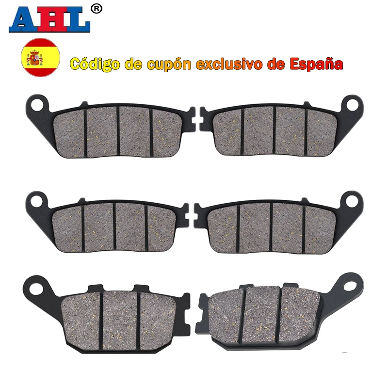 Pastillas de freno delanteras y traseras para motocicleta, para HONDA 599 CBR600 CBR 600 F3 CB600F Hornet CB 600F CBF 600 CBF600 CB750 CBF 1000 CBF1000