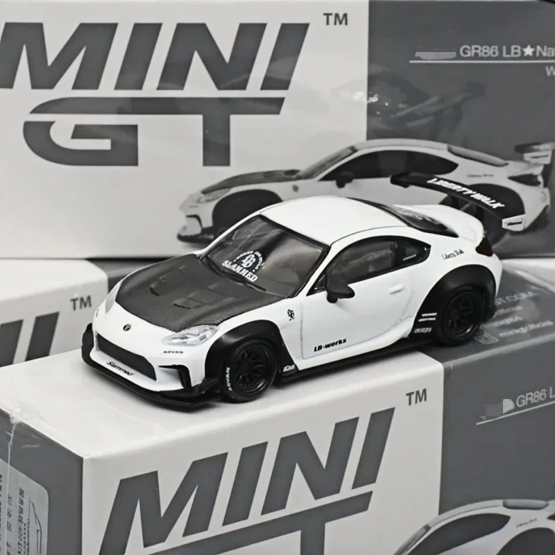 

MINIGT 1:64 GR86 LB Nation alloy car model