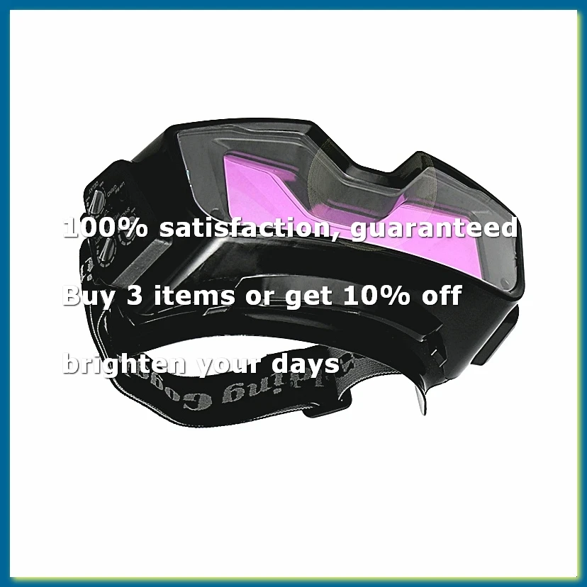 ●Automatic Darkening Welding Glasses Mask Welding Cap for TIG MIG Professional Weld Glasses Goggles Welding Equipment-ABFB