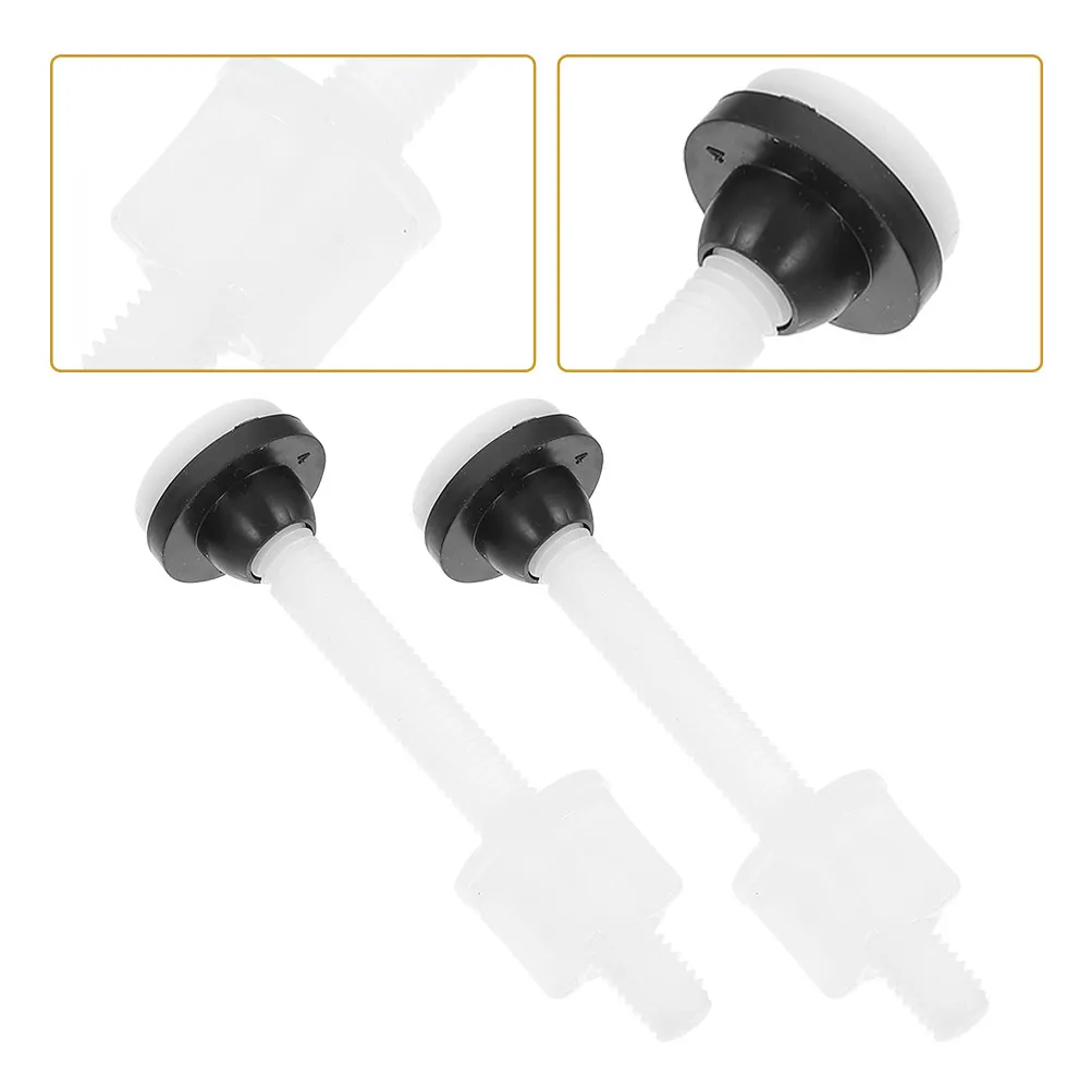 

Комплект из 2 шт. сменных винтов для крышки унитаза, премиум-класса, из АБС-пластика, для унитазов с раздельным бачком, простая установка, защита от протечек