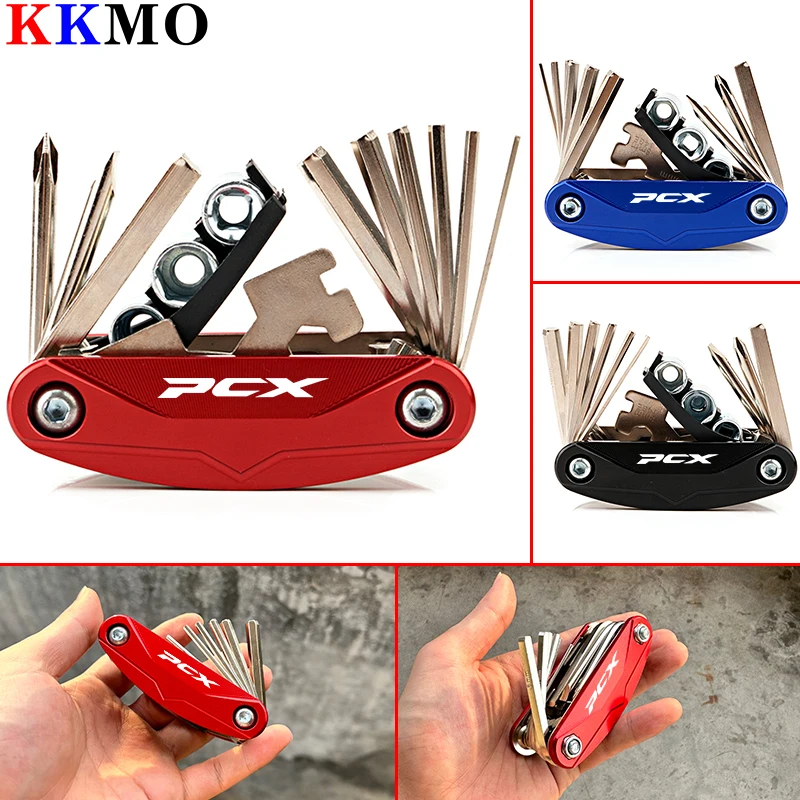 PCX Accessories Motorcycle CNC Tool Repair Screwdriver Set For HONDA PCX150 PCX160 PCX 125 150 160 All year