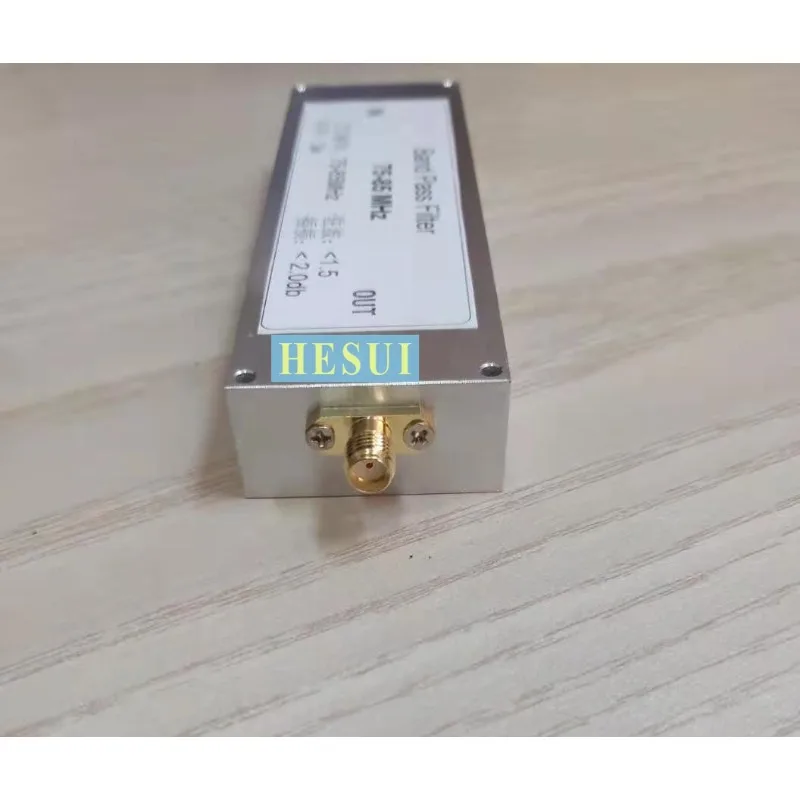 BPF-75-85M-3WSMA bandpass filter to suppress clutter and improve reception