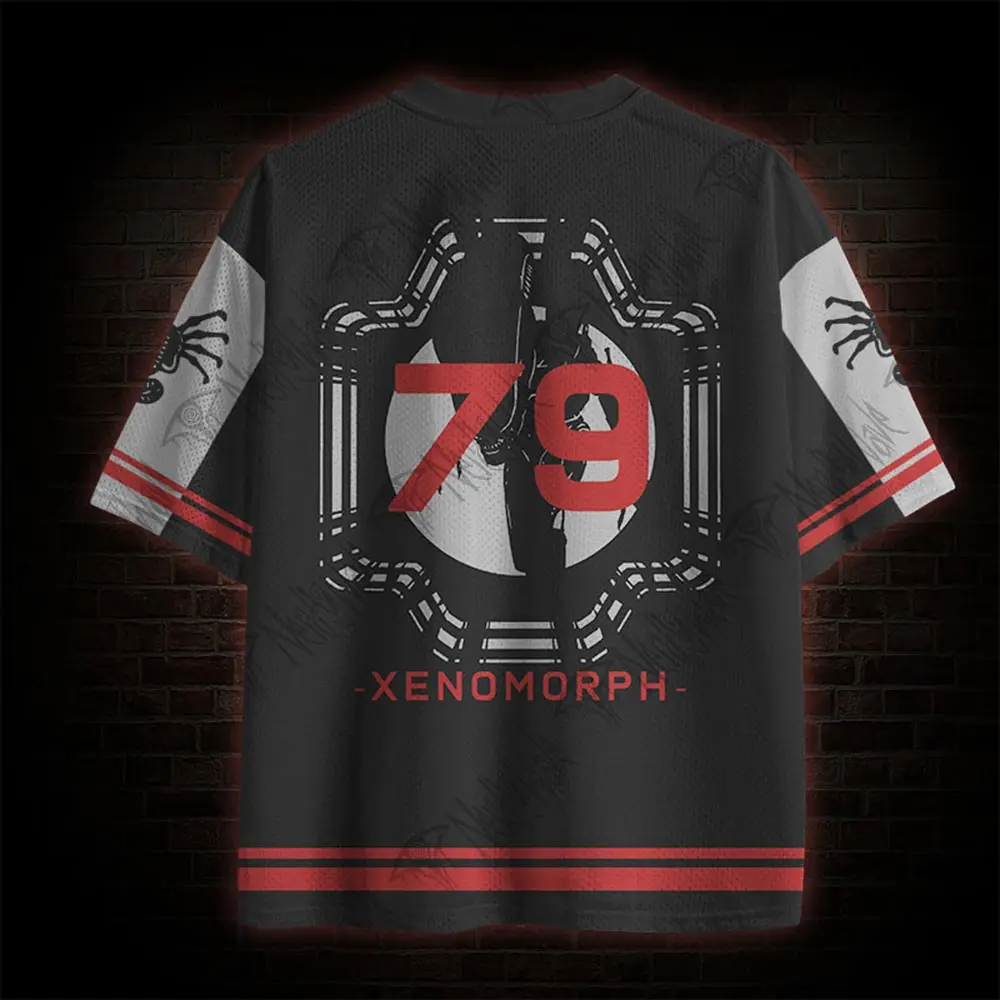 2026 New Movie Sports Fashion Adult and Children's Short Sleeve V-neck Street Eye Clothing Gothic Style Horror Fans Gift image 2