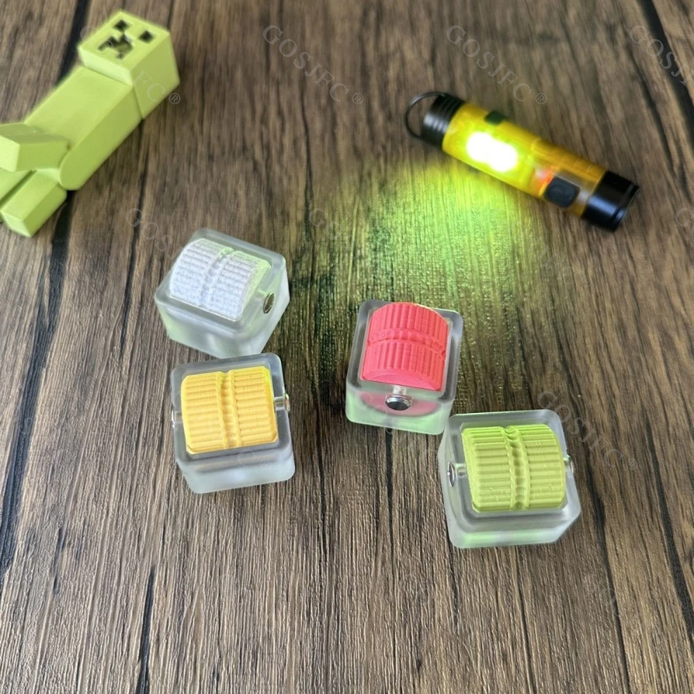 Candy Fidget Roller PC Transparant Dingding Coin Fidget Speelgoed voor volwassenen Stress Relief Speelgoed Antistress EDC