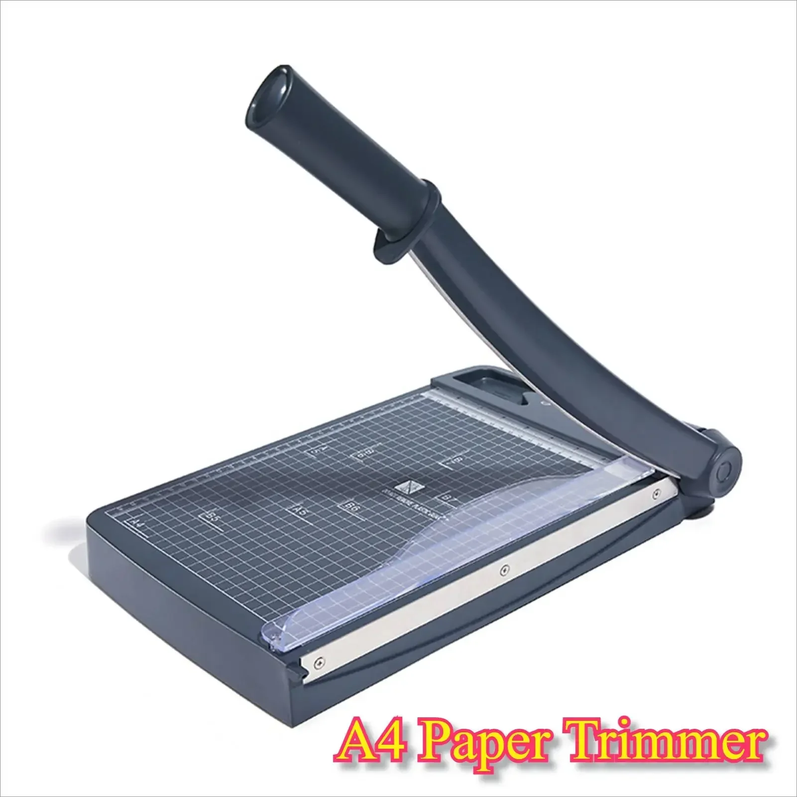 

A4 Cutter Paper Trimmer Guillotine Cut Length Machine Desktop Paper Cutting with Security Cutter Head JIELISI Mini Device Tool