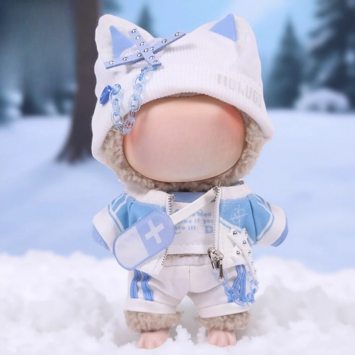 

5 Pcs of Lababa Clothes Sets, for 15cm-17cm Clothes and Accessories for Lababa,Toys Hobbies
