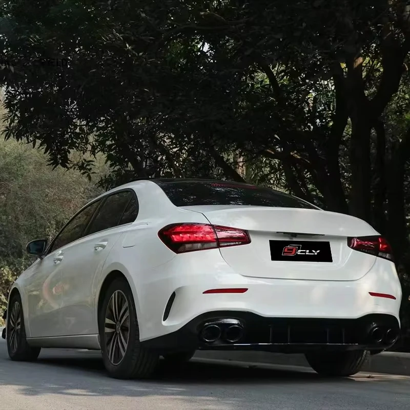 

2019-2024 класс W177 седан внешнее украшение полный A45s Bodykit широкий капот бампер обновление автомобиля для нормального автомобиля новый