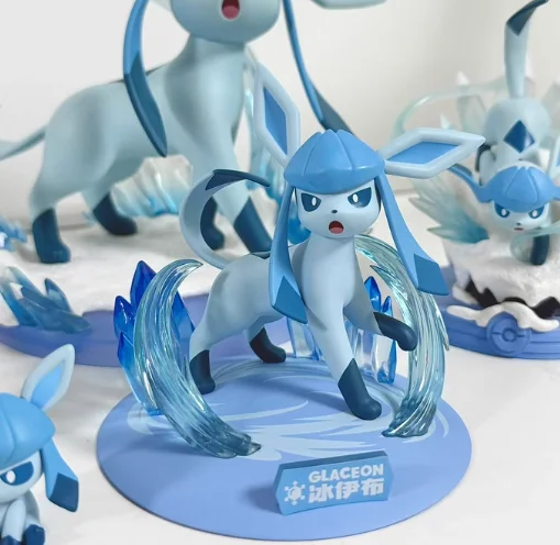 الأصلي حقيقية البوكيمون عمل الشكل Eevee شخصيات كرتونية تحصيل سطح المكتب اليدوية زخرفة اللعب عالية الجودة هدية عيد ميلاد